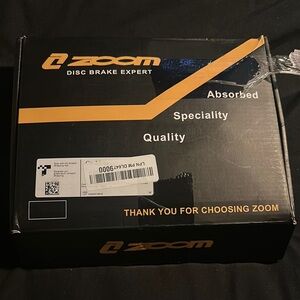 Zoom Disc Brake Expert Box in Black and Gold
